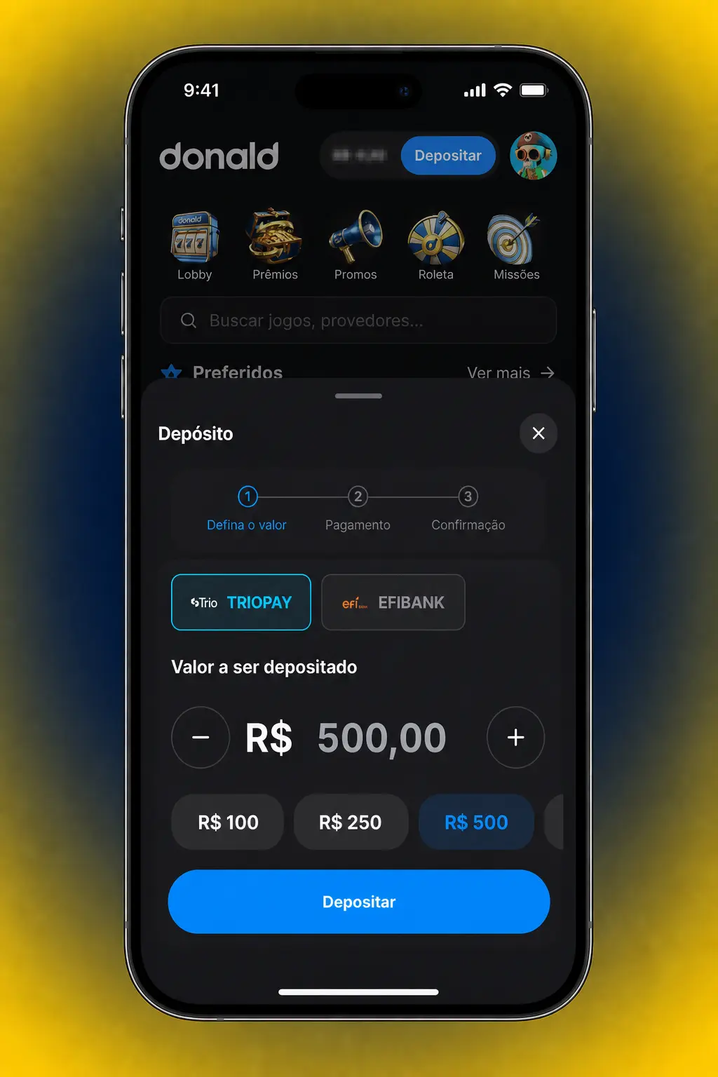 Passo a passo para apostar na DonaldBet: cadastro, escolha do esporte, mercado e confirmação da aposta.
